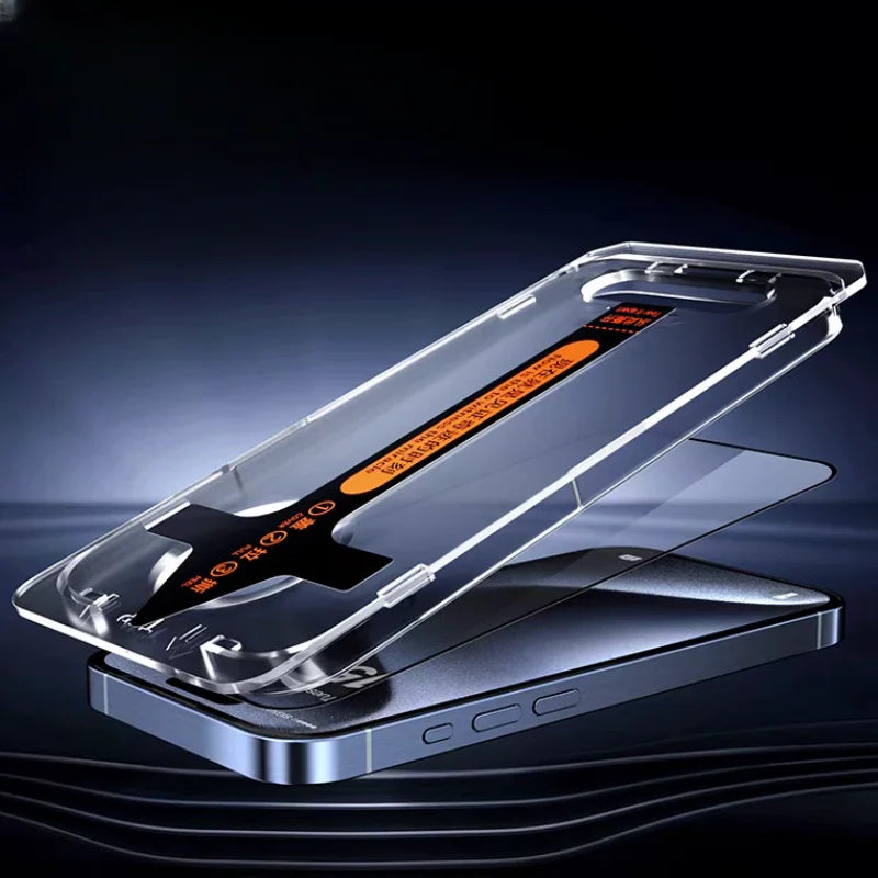 iPhone & Samsung Privacy Anti-Spy Glass Screen Protector with applying kit